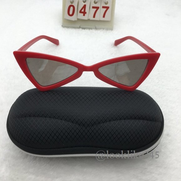 Fashion Cat Eyes Lens  Retro Vintage Sunglasses - Picture 4 of 4